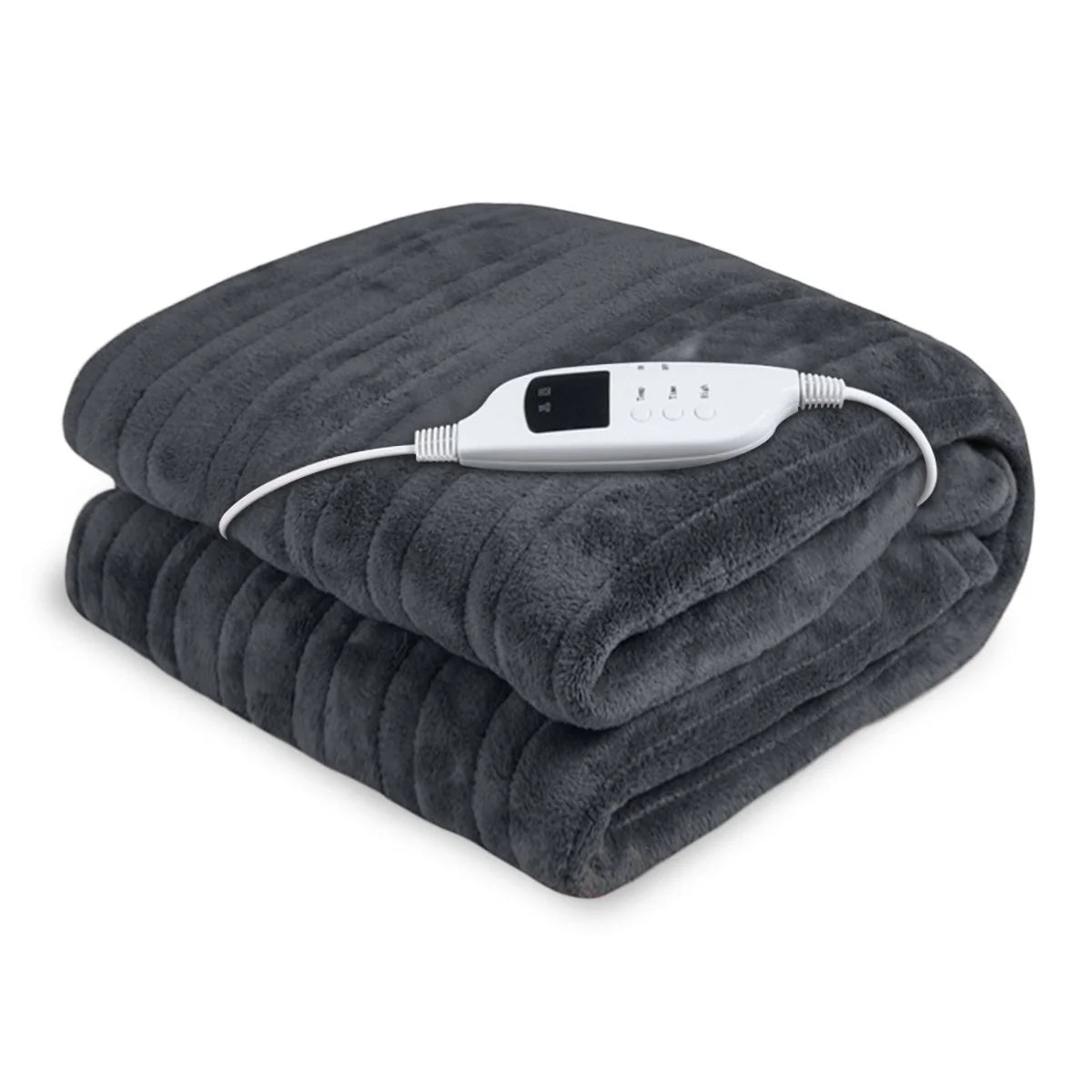 Heated Electric Blanket Fleece Throw